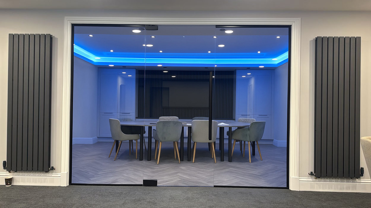 A photo of the Smart Trax office in Drill Hall, Barnsley