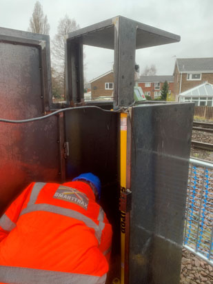 Carr Lane Track Monitoring Project By Smarttrax Rail