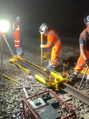 Peterborough L3 Stressing Works Project By Smarttrax Rail