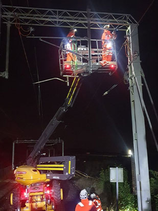 Overhead Line Electrification Service By Smarttrax Rail