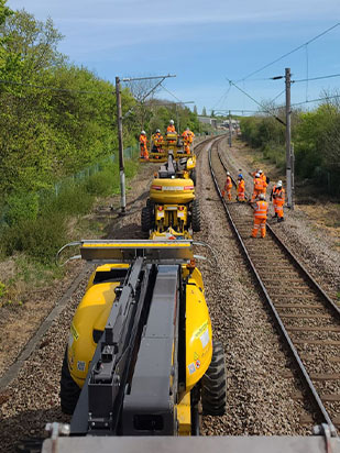 Overhead Line Electrification Service By Smarttrax Rail